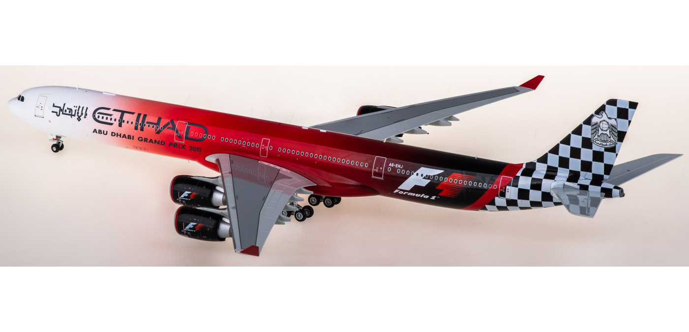 SQ Wings 1:200エティハド航空 A340-600 A6-EHJ F1 www.JetCollector