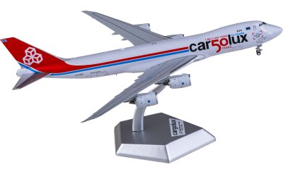 Hxmodels 1:400 Cargolux 卢森堡货运航空 Boeing 747-8F LX-VCC
