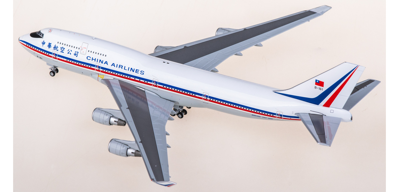 K744CAL01 China Airlines 中华航空Boeing 747-400 B-161 Kylin 1:400