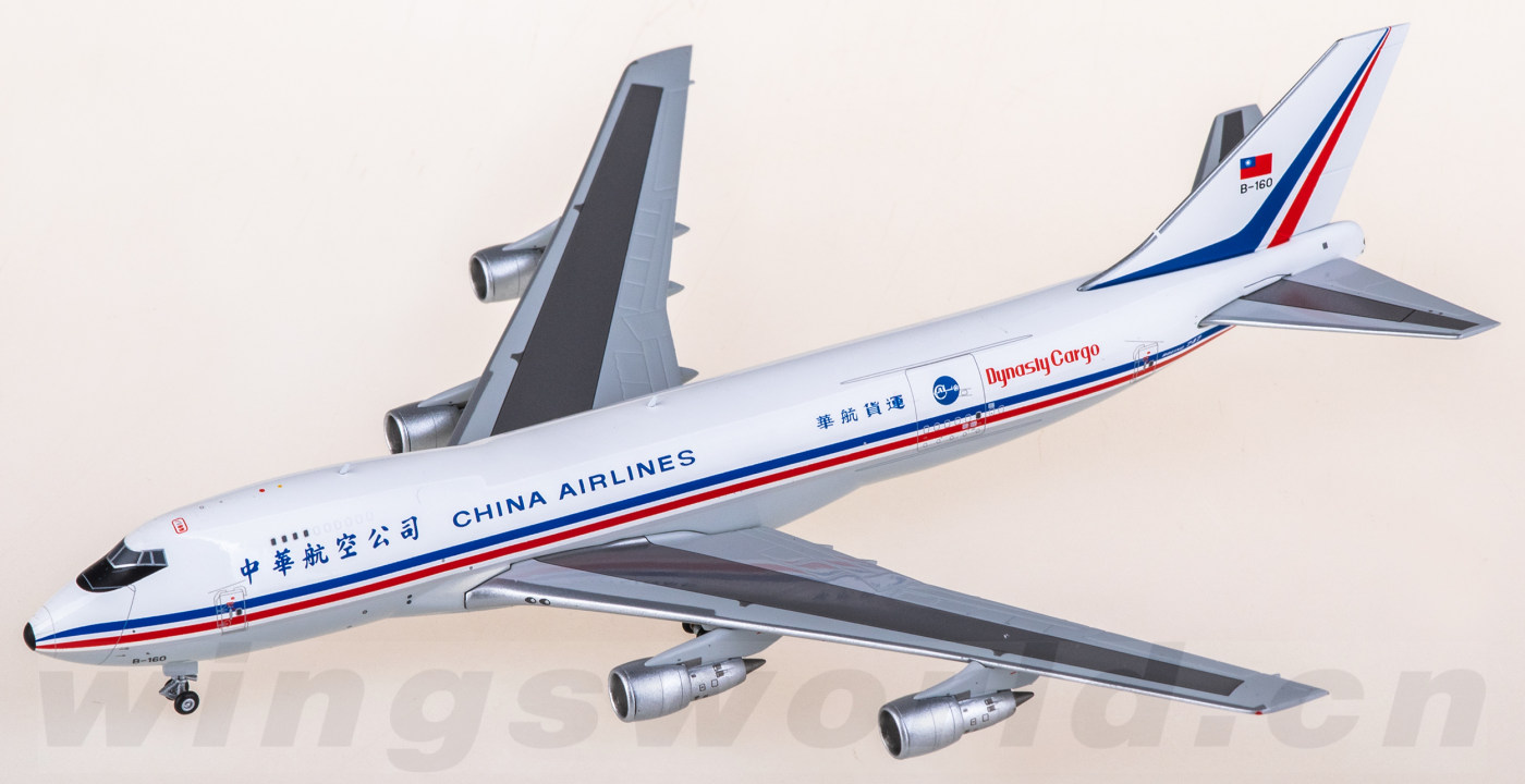 K742CAL01 China Airlines 中华航空Boeing 747-200F B-160 Kylin 1:400