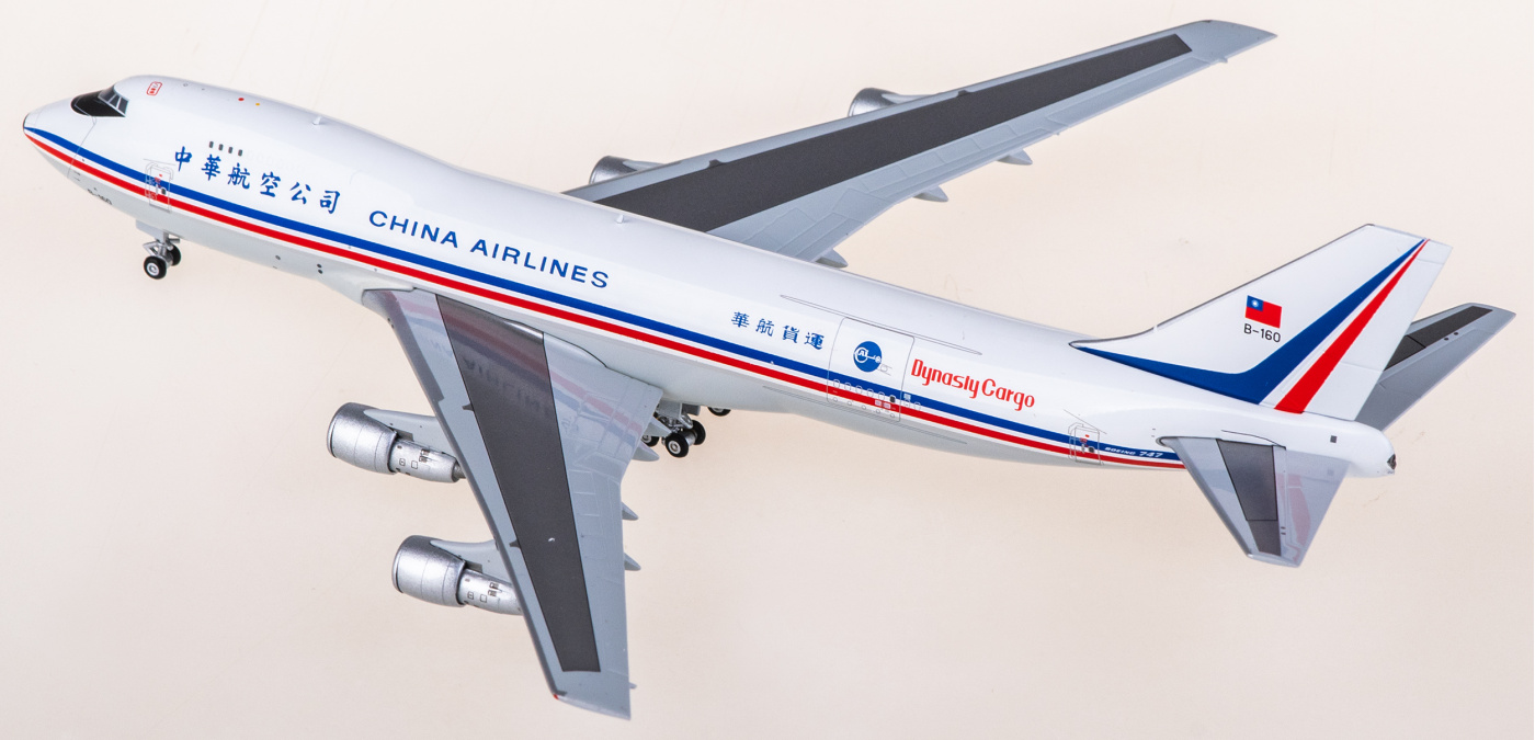 K742CAL01 China Airlines 中华航空Boeing 747-200F B-160 Kylin 1:400