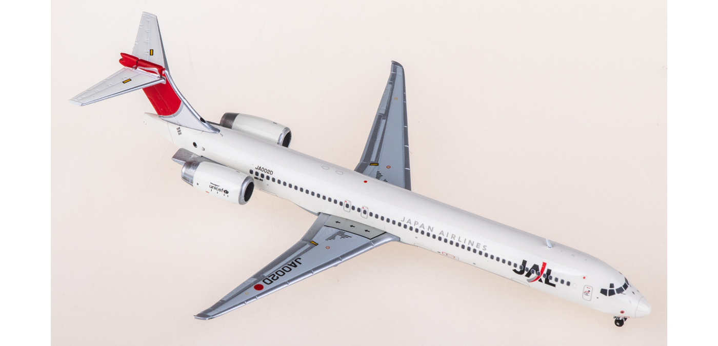 Gemini jets JAL 日本航空 MD-90 JA002D 1/400