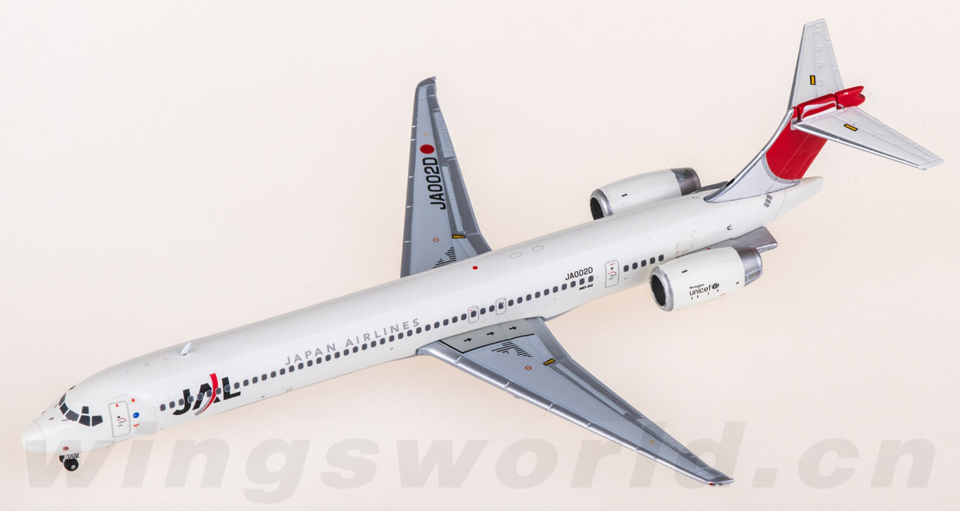 GJJAL1719 Japan Airlines McDonnell Douglas MD-90 JA002D Geminijets