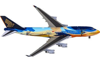 JC Wings 1:400 Singapore Airlines Boeing 747-400 9V-SPK