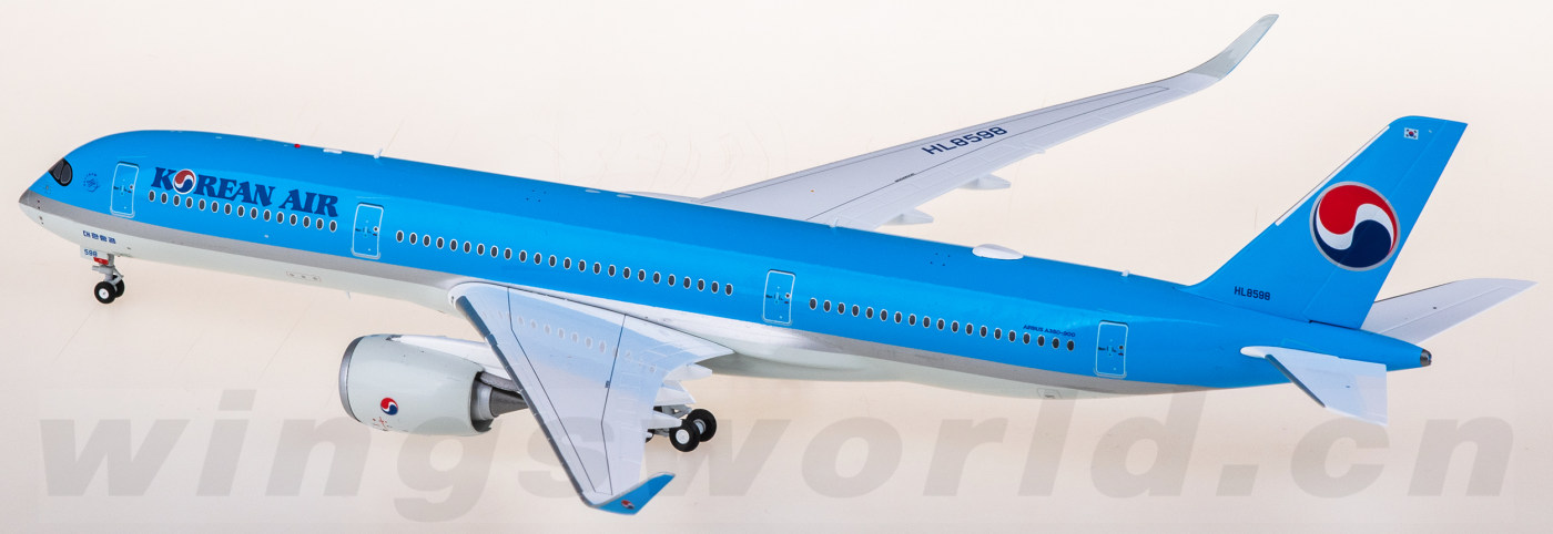 SA2086 Korean Air Airbus A350-900XWB HL8598 JC Wings 1:200 -飞机