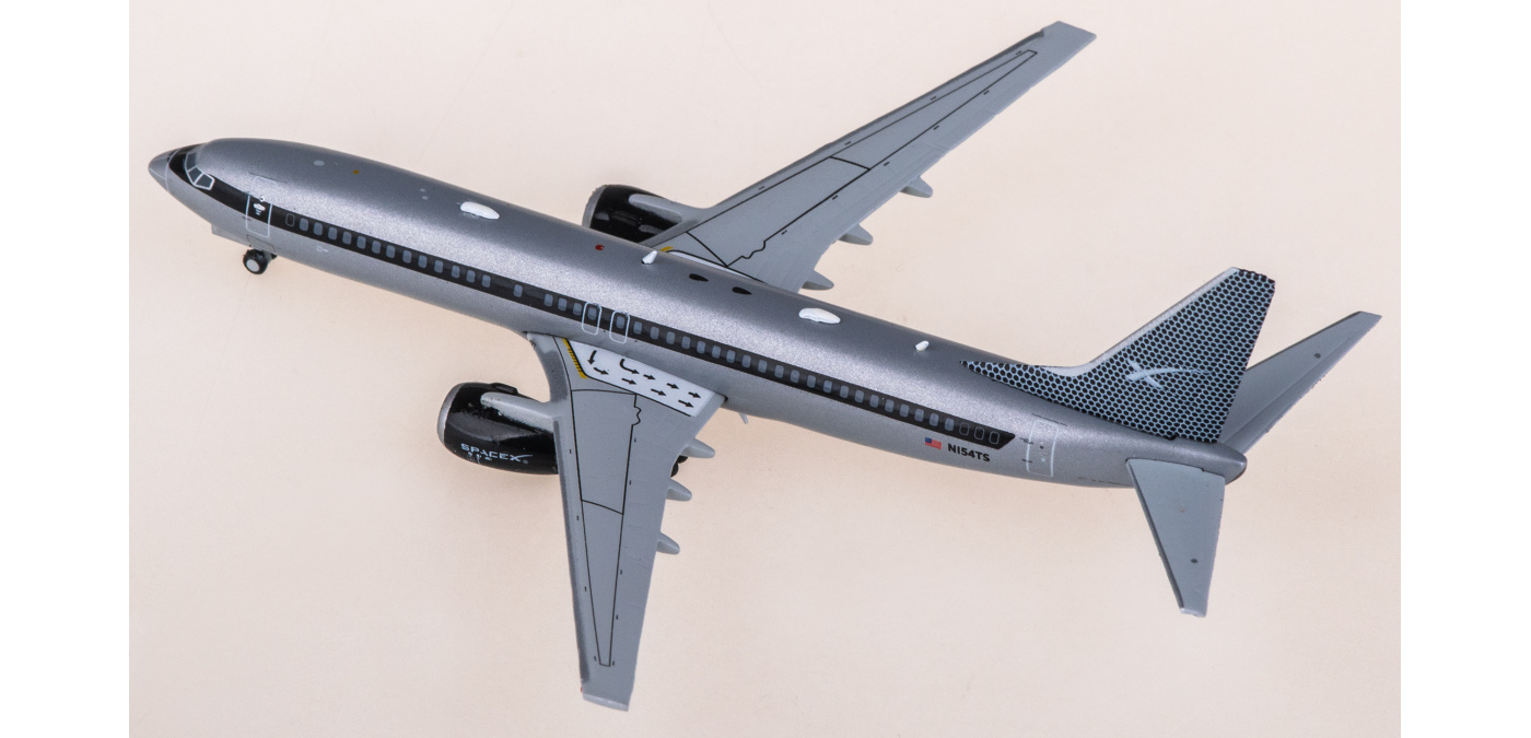 XX40316 SpaceX Boeing 737-800 N154TS JC Wings 1:400 -飞机模型世界