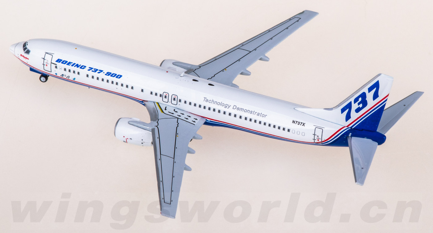 XX40349 Boeing 737-900 N737X JC Wings 1:400 -飞机模型世界