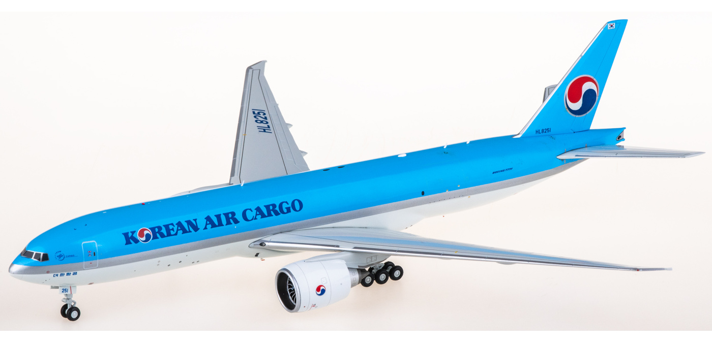 SA2004 Korean Air Boeing 777-200F HL8251 JC Wings 1:200 -飞机模型世界