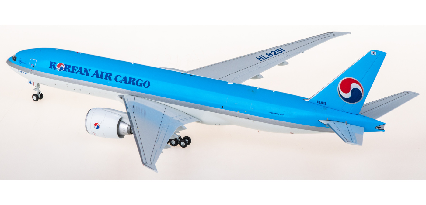 SA2004 Korean Air Boeing 777-200F HL8251 JC Wings 1:200 -飞机模型世界