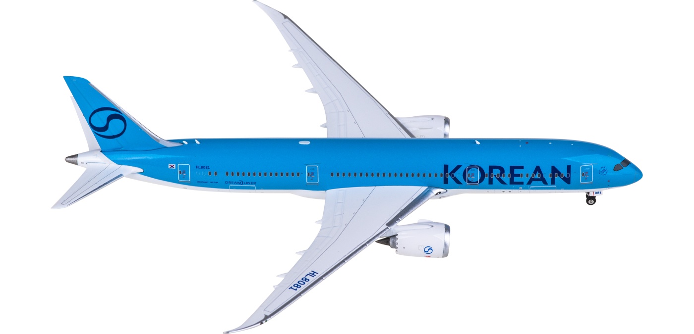 PH04660 Korean Air 大韩航空Boeing 787-9 HL8081 Phoenix 1:400 -飞机