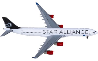JC Wings 1:400 SAS Airbus A340-300 OY-KBM Star Alliance
