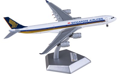 Hxmodels 1:400 Singapore Airlines 新加坡航空 Airbus A340-500 9V-SGE 襟翼放下版