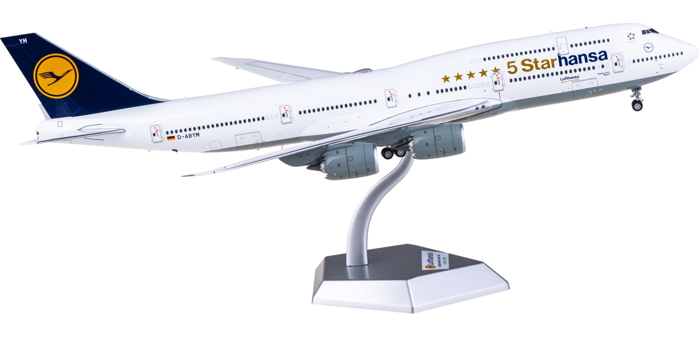 L2110 Lufthansa Boeing 747-8 D-ABYM SQ Wings 1:200 -飞机模型世界