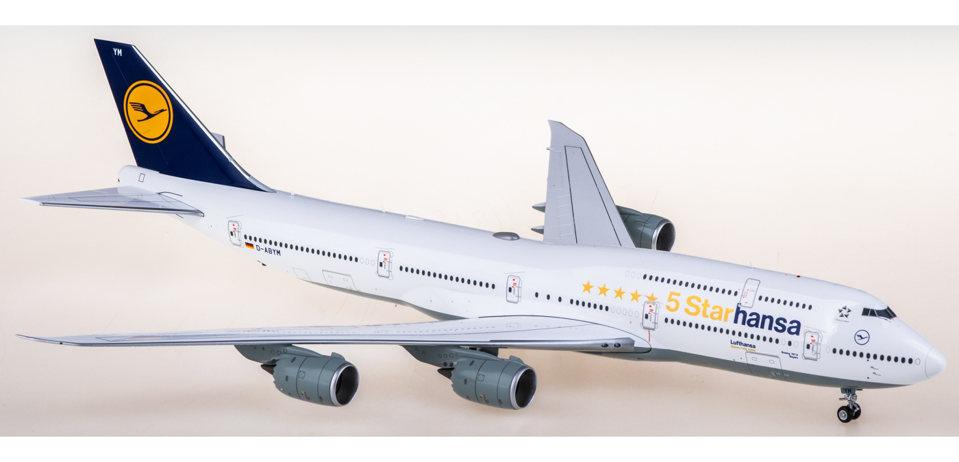 L2110 Lufthansa Boeing 747-8 D-ABYM SQ Wings 1:200 -飞机模型世界