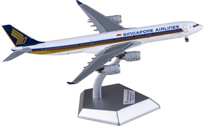 Hxmodels 1:400 Singapore Airlines 新加坡航空 Airbus A340-500 9V-SGC