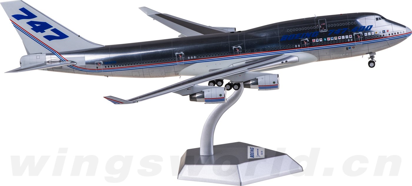 L2131 Boeing 747-400 N401PW SQ Wings 1:200 -飞机模型世界