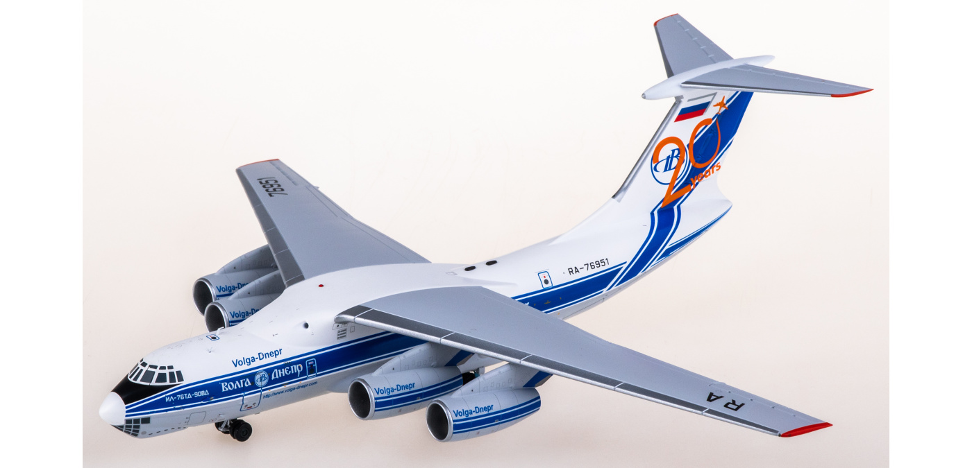 貨物機模型　VOLGA DNEPR　IL76TD-90VD　1/200　　さ 貨物機模型 VOLGA DNEPR IL76TD-90VD 1/200 さ IL 76 1:200 USSR