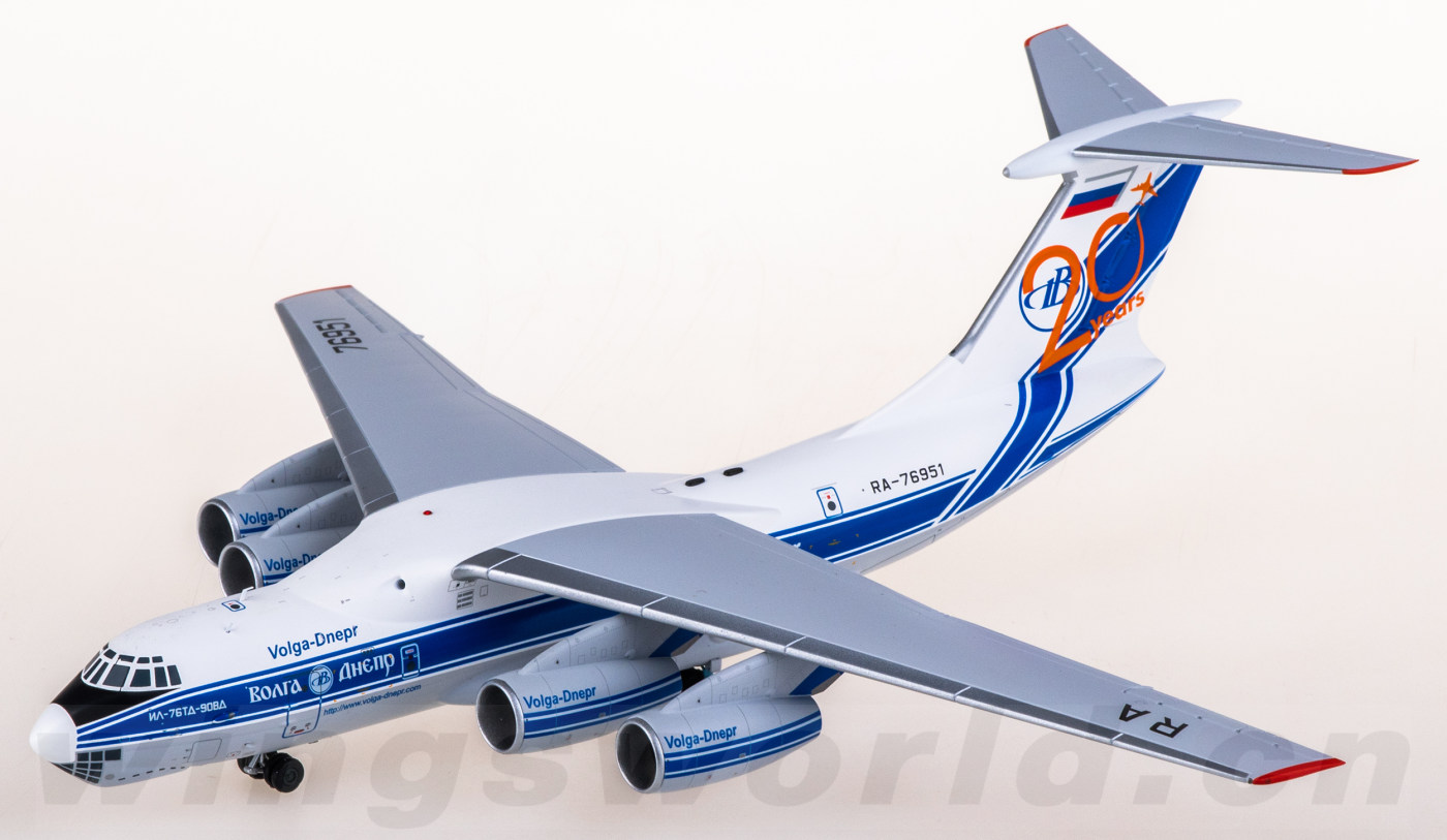 L2096 Volga-Dnepr 伏尔加-第聂伯航空Ilyushin Il-76TD-90VD RA