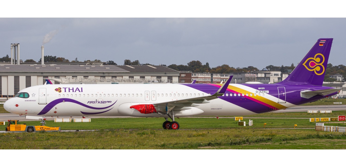XX40827 Thai Airways Airbus A321neo HS-TOA JC Wings 1:400 -飞机