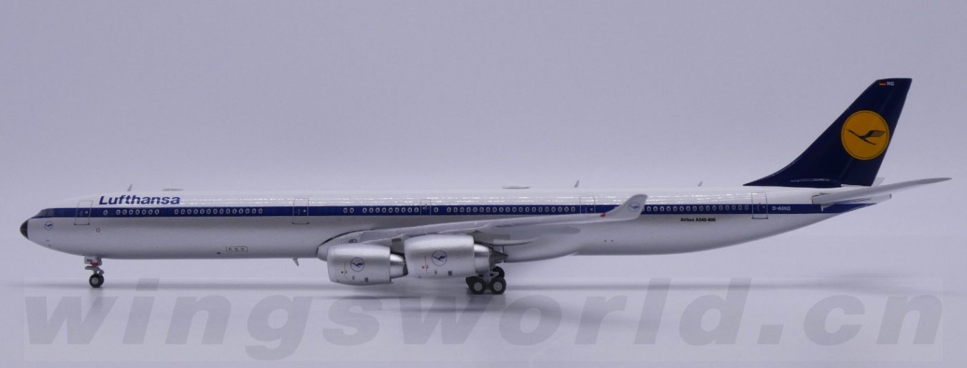 XX40610 Lufthansa Airbus A340-600 D-AIHG JC Wings 1:400 -飞机模型世界