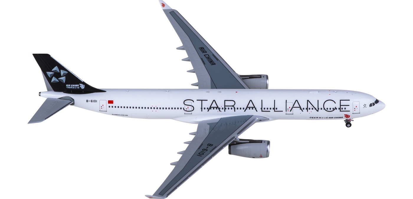 NG62081 Air China Airbus A330-300 B-6101 NGmodels 1:400 -飞机模型世界