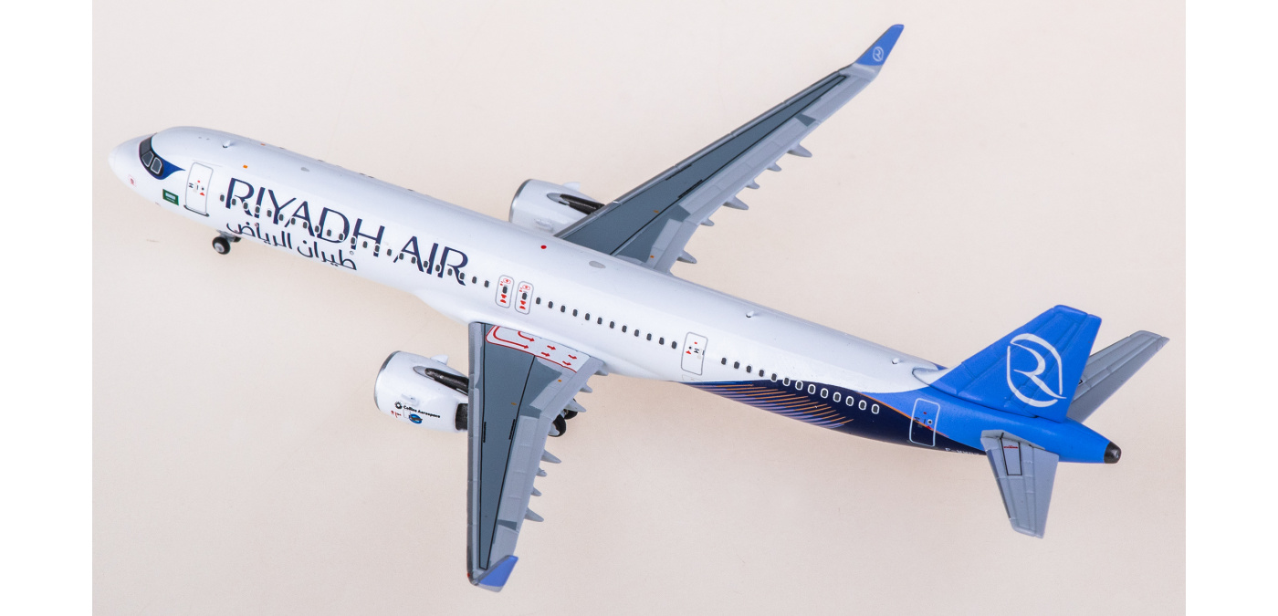 NG13137 Riyadh Air Airbus A321XLR F-WWBZ NGmodels 1:400 -飞机模型世界