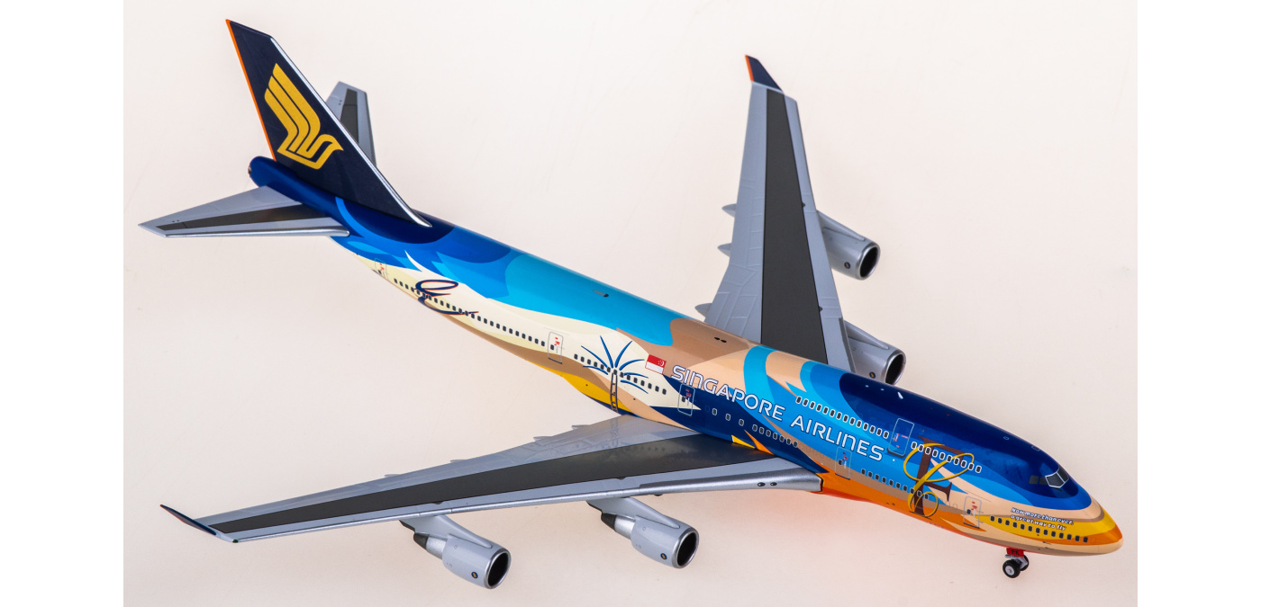 NG04012 Singapore Airlines 新加坡航空Boeing 747-400 9V-SPK