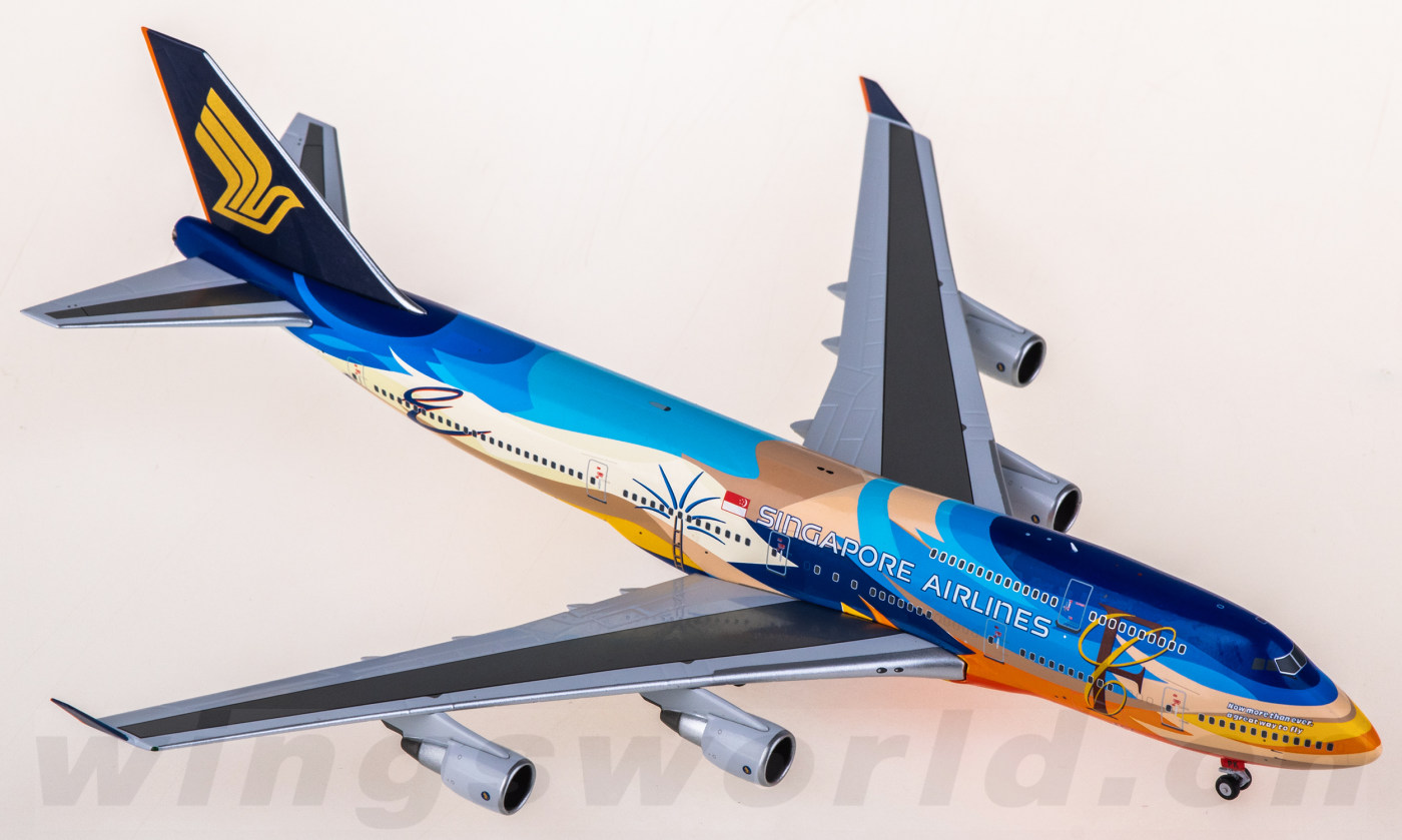 NG04012 Singapore Airlines Boeing 747-400 9V-SPK NGmodels 1:400