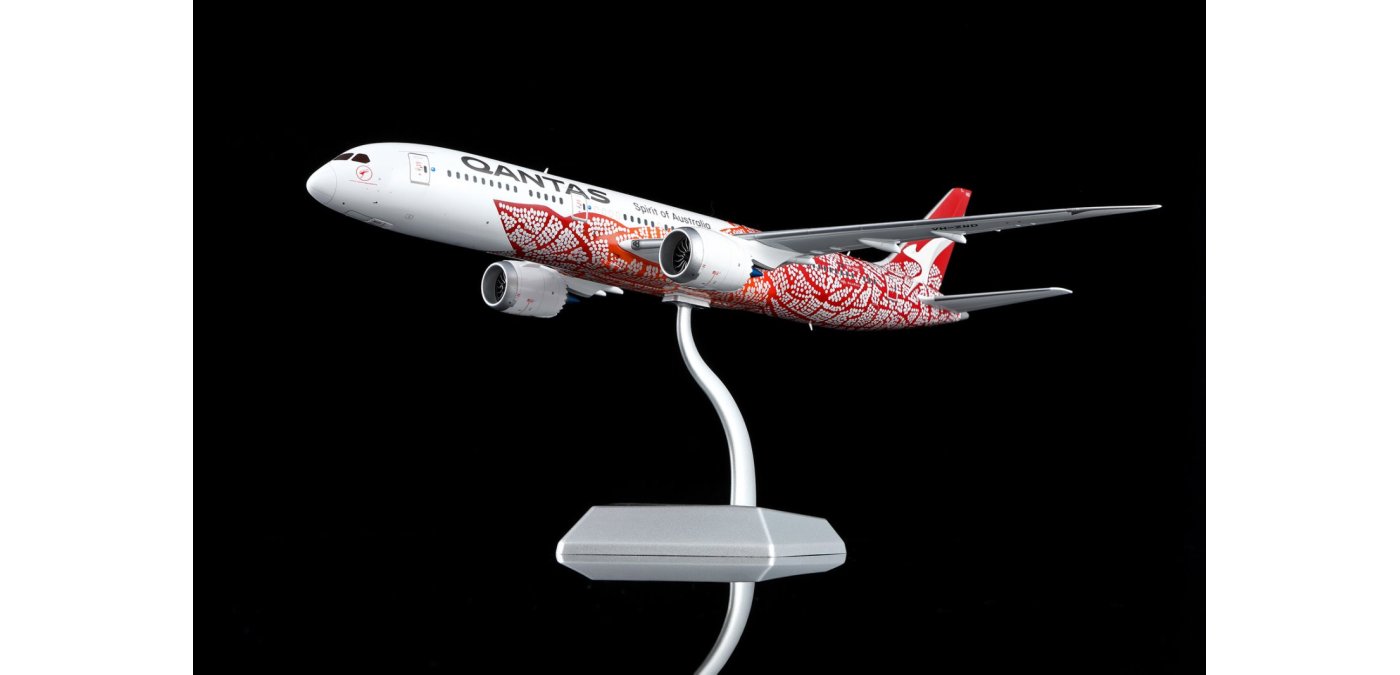 L2129 Qantas Boeing 787-9 VH-ZND SQ Wings 1:200 -飞机模型世界