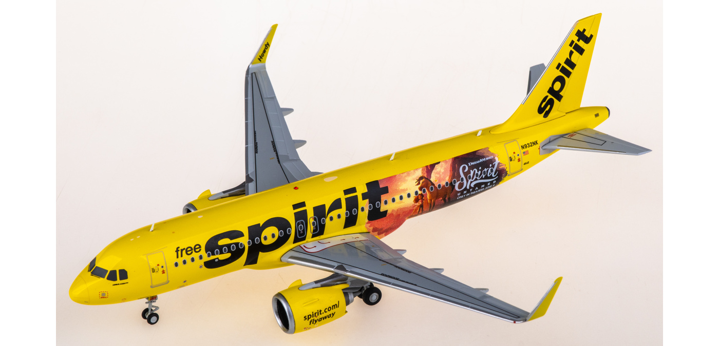 SA2066 Spirit Airlines Airbus A320neo N932NK JC Wings 1:200 -飞机