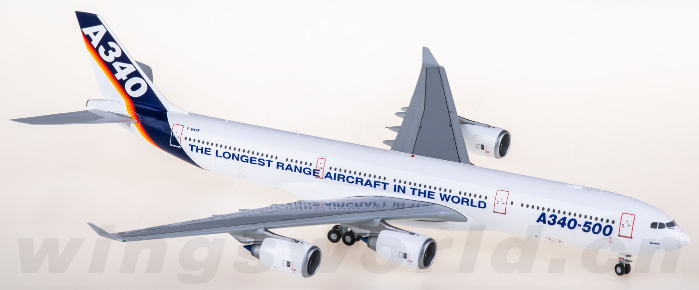 XX20677 Airbus A340-500 F-WWTE JC Wings 1:200 -飞机模型世界