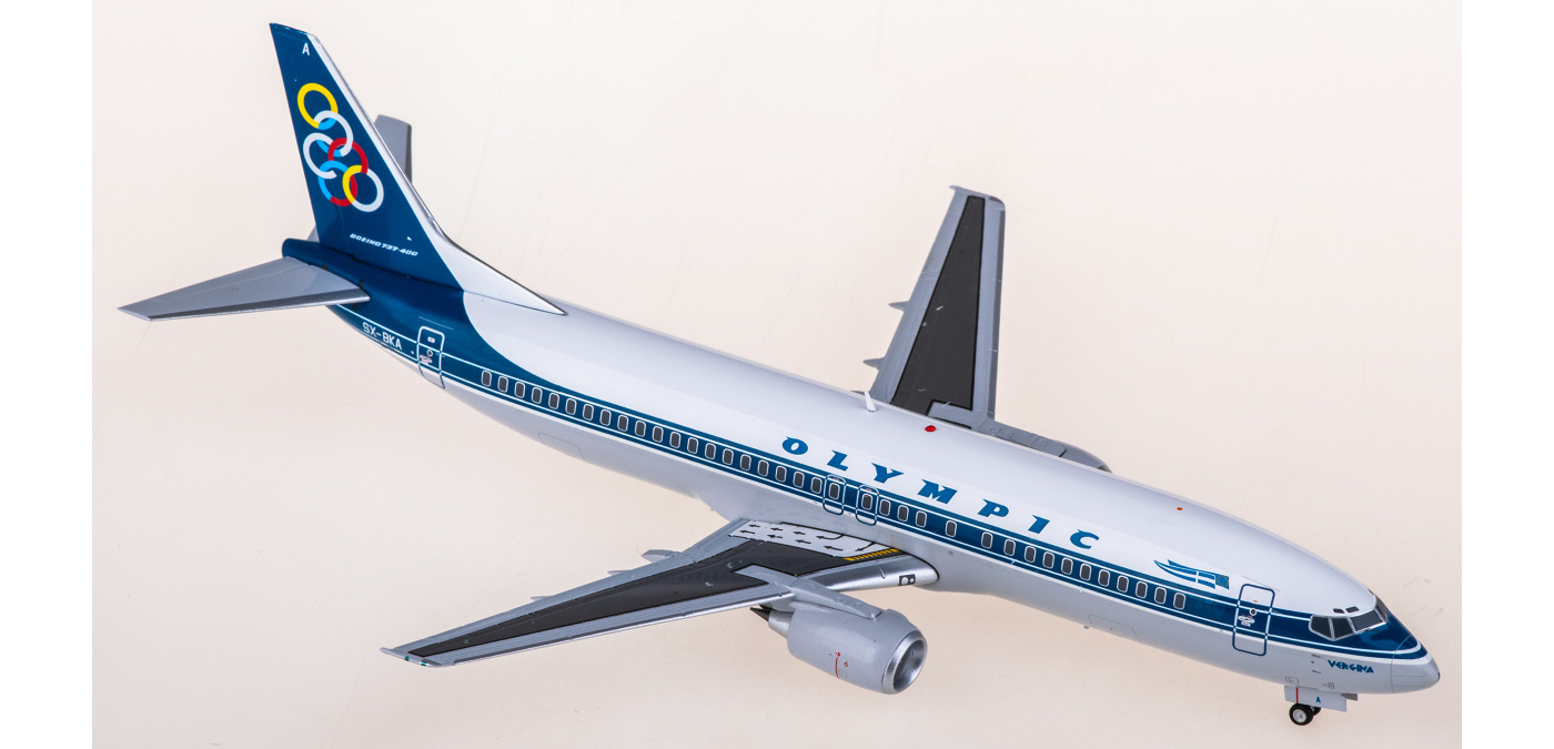 XX20736 Olympic Air Boeing 737-400 SX-BKA JC Wings 1:200 -飞机模型世界