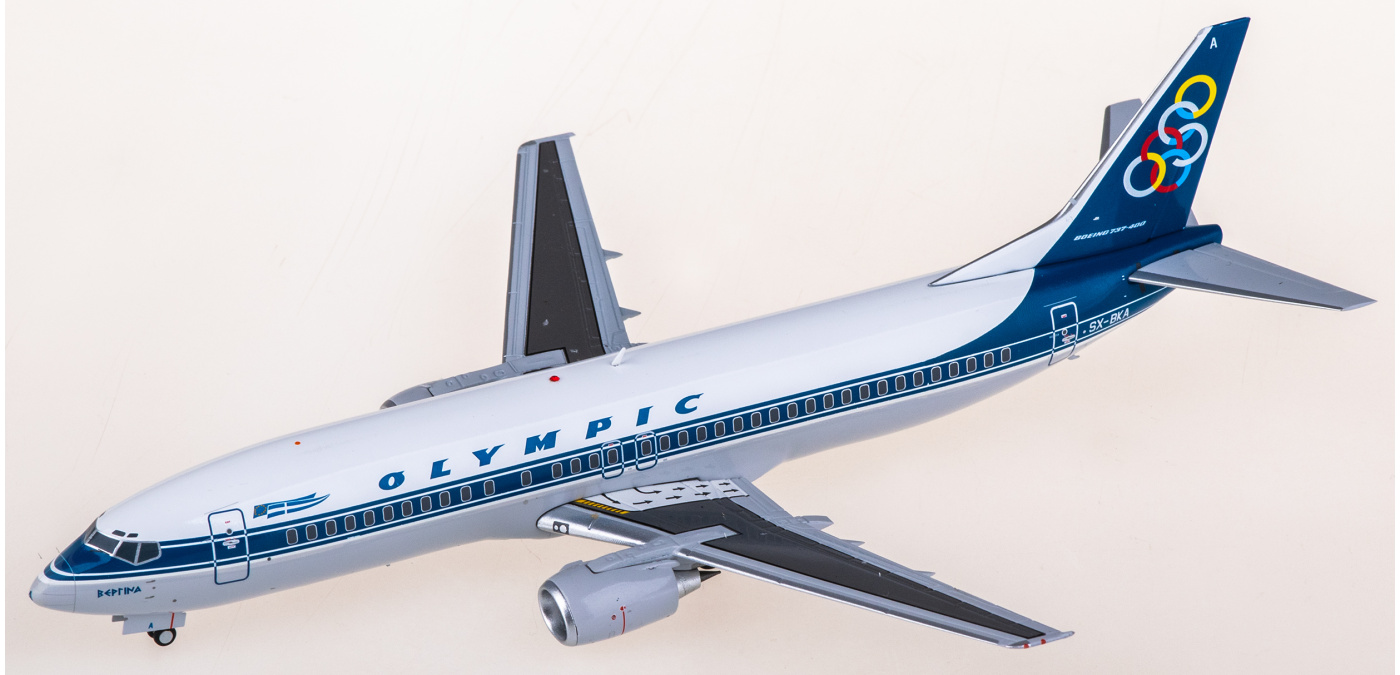 XX20736 Olympic Air Boeing 737-400 SX-BKA JC Wings 1:200 -飞机模型世界