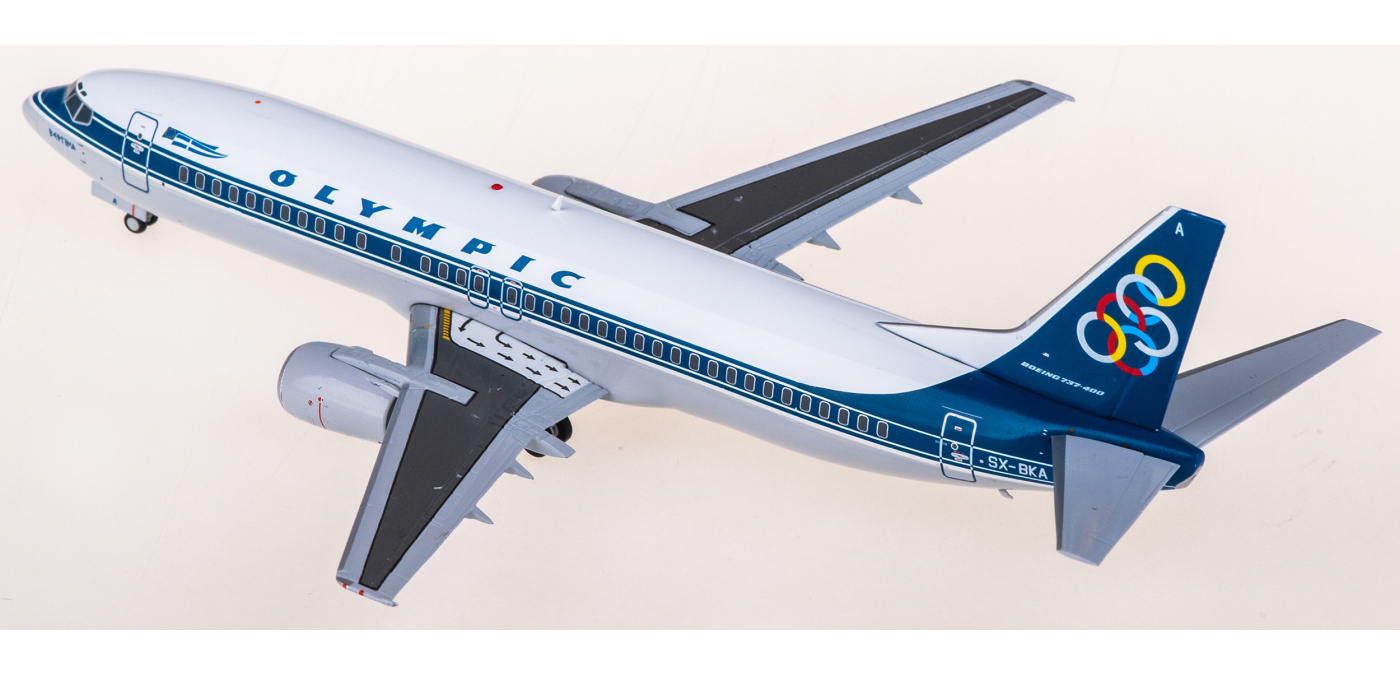 XX20736 Olympic Air Boeing 737-400 SX-BKA JC Wings 1:200 -飞机模型世界