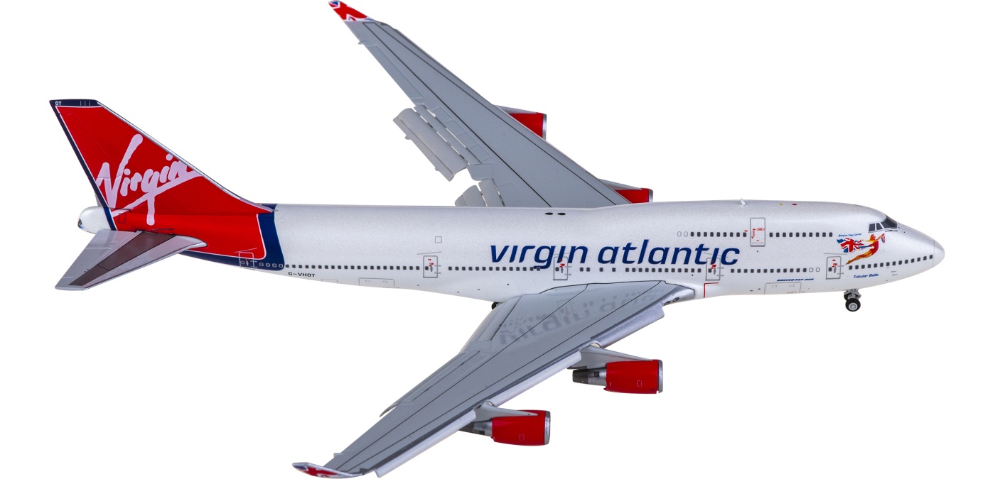 XX40225A Virgin Atlantic Boeing 747-400 G-VHOT Flaps Downs JC