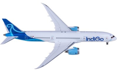 JC Wings 1:400 Indigo Boeing 787-9 Dreamliner LN-FNC