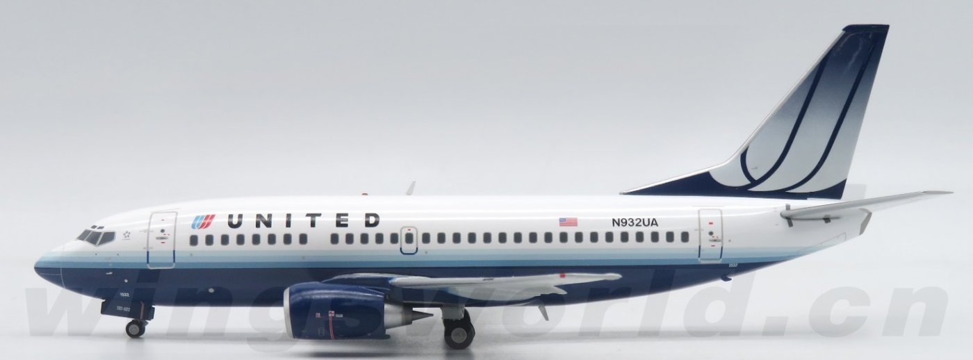 XX20244 United Airlines Boeing 737-500 N932UA JC Wings 1:200 -飞机