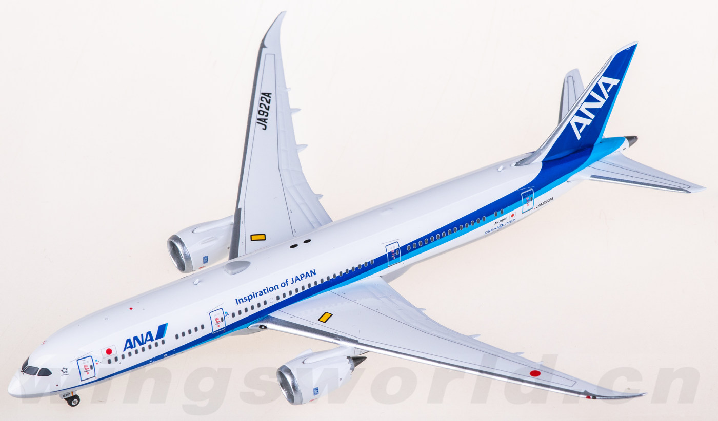 Phoenix ANA 全日空 B787-9 JA922A 1/400 PH04659 ANA Boeing 787-9 JA922A Phoenix 1:400 -飞机模型世界