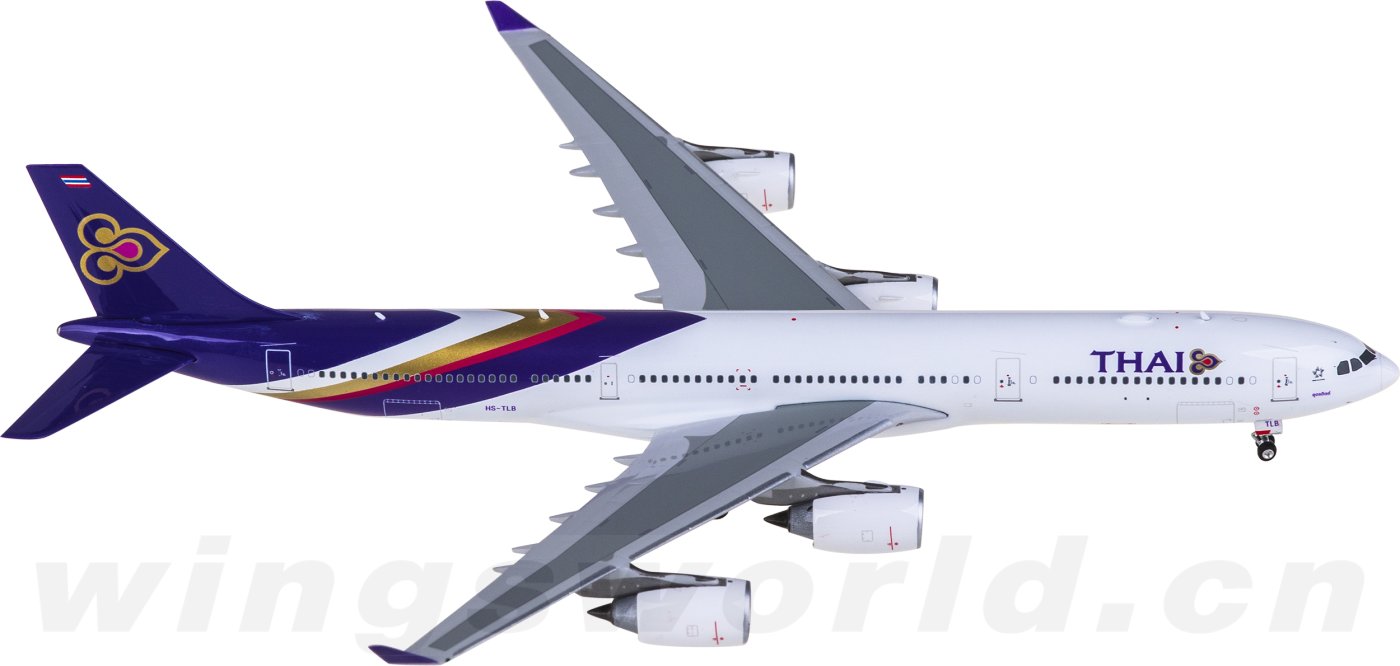 PH12025 Thai Airways 泰国国际航空Airbus A340-500 HS-TLB Phoenix 1