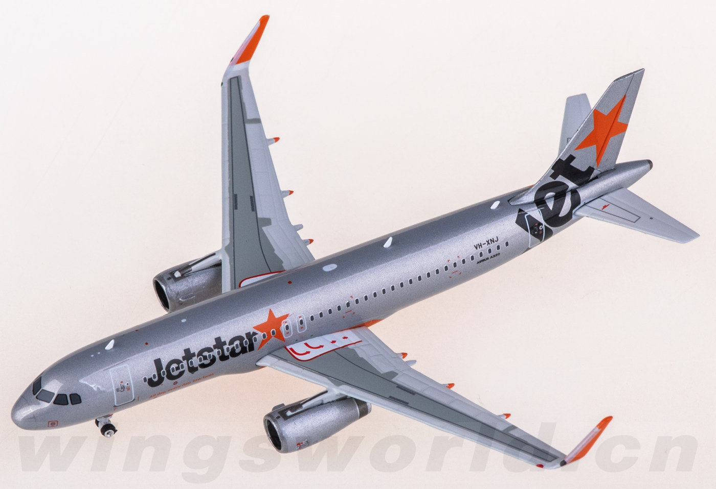 PH12033 Jetstar 捷星航空Airbus A320 VH-XNJ Phoenix 1:400 -飞机模型世界