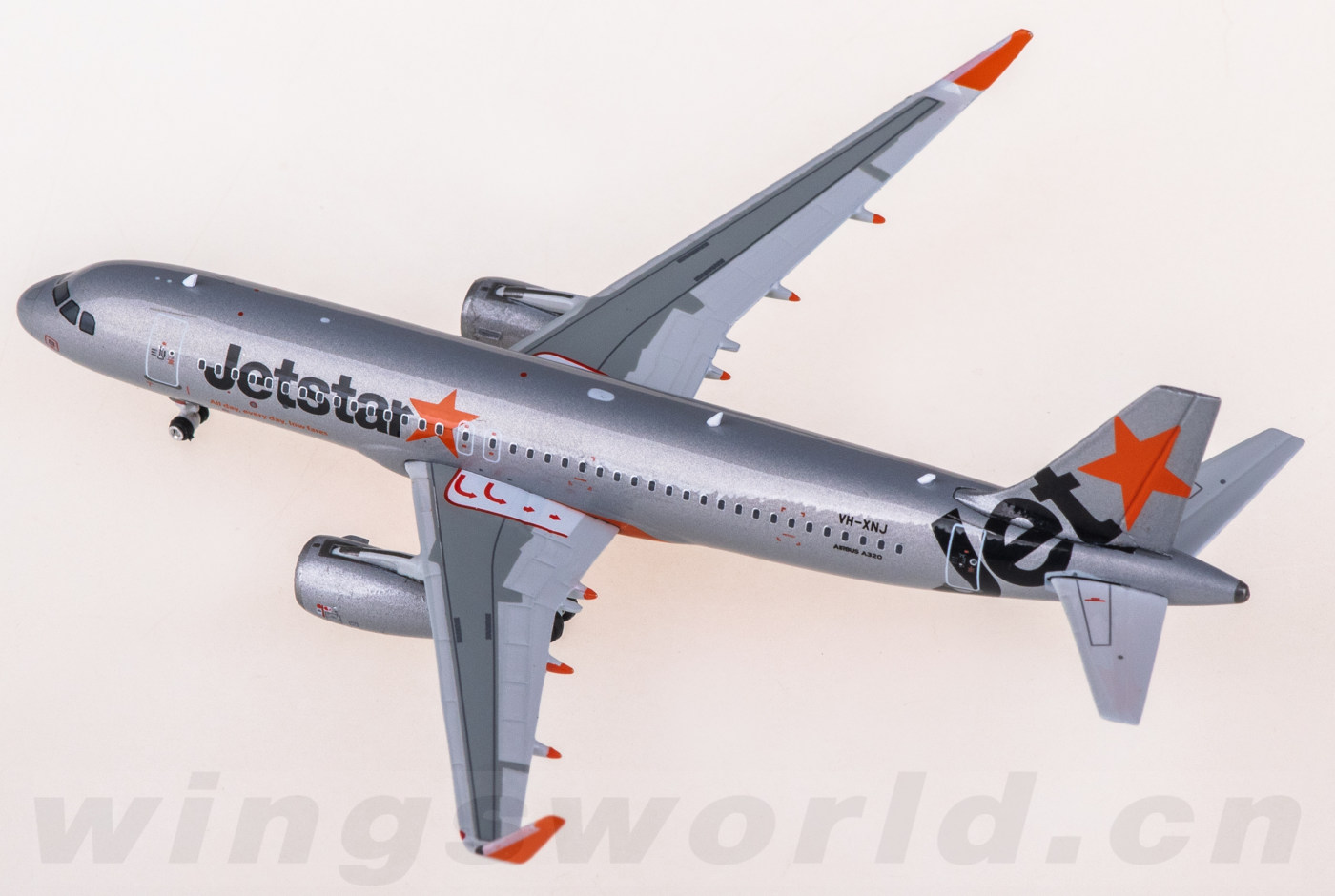 PH12033 Jetstar 捷星航空Airbus A320 VH-XNJ Phoenix 1:400 -飞机模型世界
