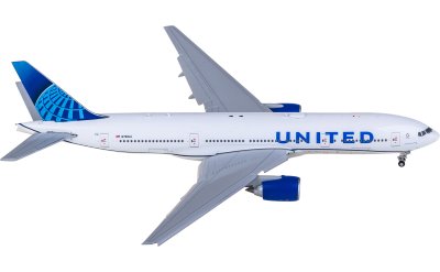 Geminijets 1:400 United Airlines Boeing 777-200ER N798UA Flaps Down