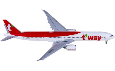 TwayAir 德威航空 Boeing 777-300ER HL8706 襟翼放下版
