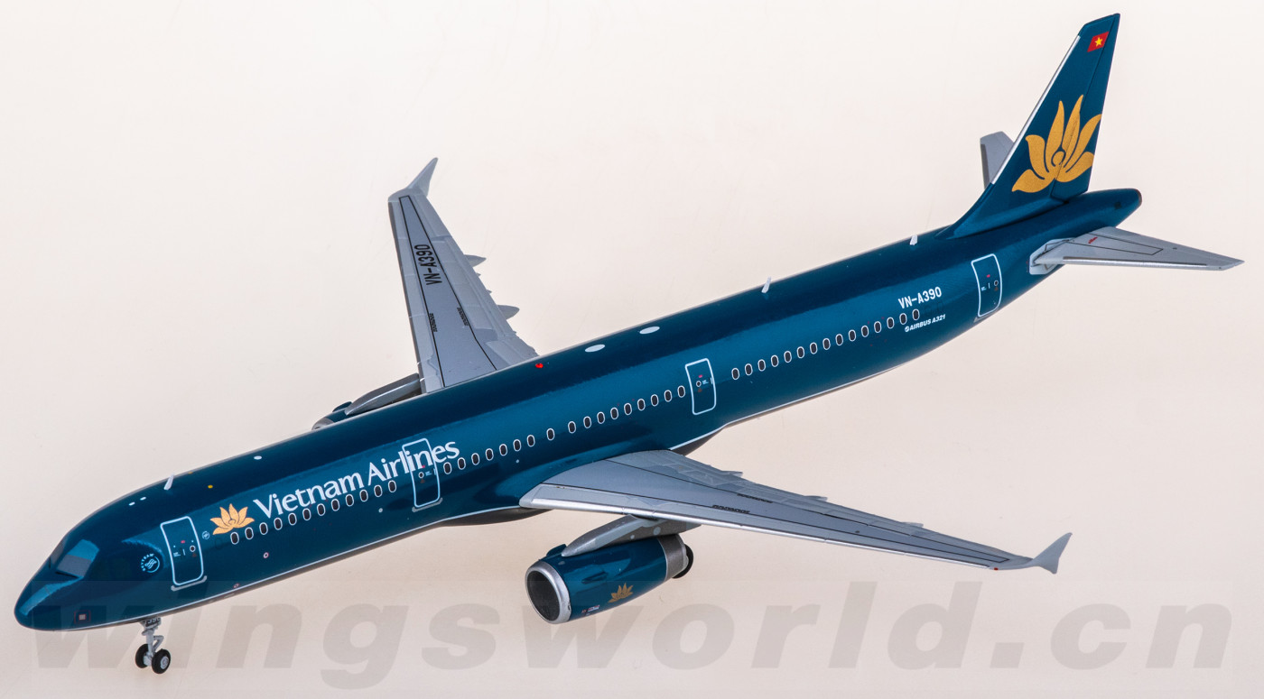 LH2421 Vietnam Airlines Airbus A321 VN-A390 JC Wings 1:200 -飞机