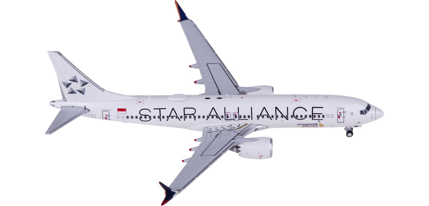 XX40351 Singapore Airlines Boeing 737 MAX 8 9V-MBL Star Alliance
