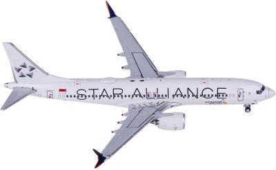 Singapore Airlines 新加坡航空 Boeing 737 MAX 8 9V-MBL 星空联盟