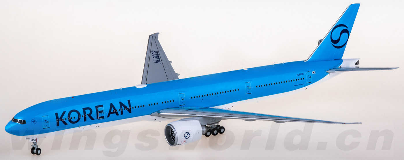 SA2090 Korean Air Boeing 777-300ER HL8008 JC Wings 1:200 -飞机模型世界