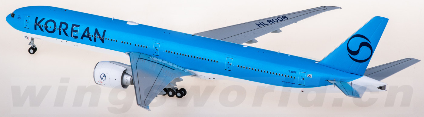 SA2090 Korean Air Boeing 777-300ER HL8008 JC Wings 1:200 -飞机模型世界