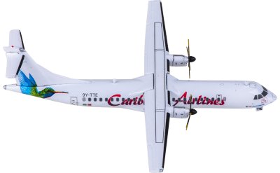 JC Wings 1:400 Caribbean Airlines 加勒比航空 ATR-72-600 9Y-TTE