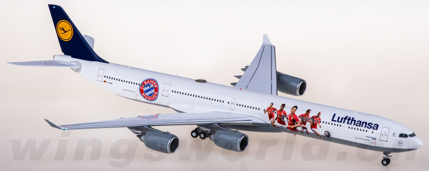 1/200 エアバス モデルセット Z2200-002-25 Lufthansa Airbus A340-600 D-AIHK Z2MODEL 1:200 -飞机